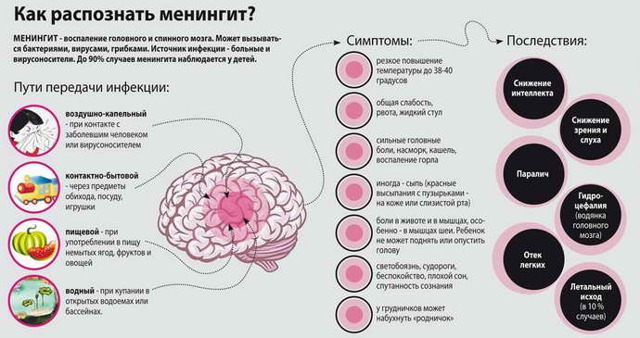 Вирусный менингит: инкубационный период, первые признаки и варианты лечения