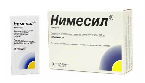 Нимесил порошок: инструкция по применению